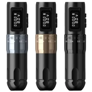 Mars U 1800mAh Coreless Motor 2.2-4.2mm Adjustable Stroke Professional Wireless Tattoo Machine Pen for Artists