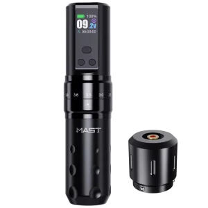 Mast Fold 2 Pro Professional Tattoo Pen Seven Stroke Length Adjustable Wireless Tattoo Pen Machine