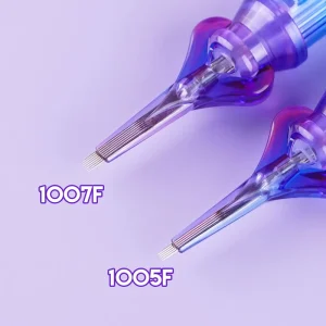 Mast Ocean Heart Microblade Needle Machine Tattoo Eyebrow Permanent Makeup Tattoo Cartridge 1005F 1007F Box of 20Pcs