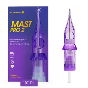 Mast Pro 2 Super Aritsts Pro Needles Pins Disposable Round Liner 1201RL Tattoo Needles Cartridges 20pcs box