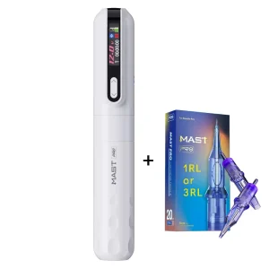 Mast Tour Y22 Pro LED Display Coreless Motor Wireless Tattoo Machine Permanent Makeup Machine with Battery Tattoo Needle