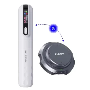 Mast Tour Y22 Pro Wireless Smart Connection 1300mAh Bluetooth Battery Tattoo Machine for Permanent Makeup