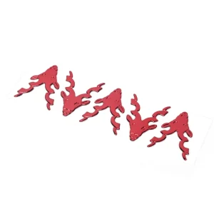 Matching Body Kit 3D Soft Label Precision Cut PVC Silk Screen Stickers For Auto Tuning High Definition Vehicle Lettering Decal