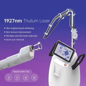 Medical Thulium Laser Fiber Skin Resurfacing Equipment 1550nm & 1927nm