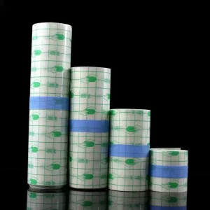 Medical Transparent PU Film Dressing Roll Waterproof Breathable Temporary Tattoo Sticker Adhesive Workmanship CE Certified