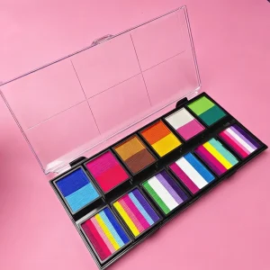 Mei Shang Customizable Multi color Non toxic Water Activated UV Protection 120g Children’s Face & Body Paint for Party Use