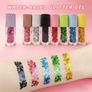 Mei Shang Eco Friendly Liquid Glitter Gel Bulk Size for Face Body Painting Supplies