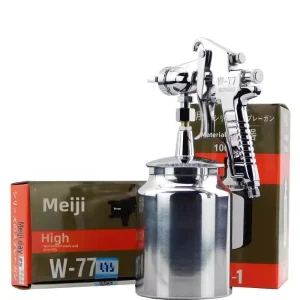 Meiji W71 Spray Gun Pneumatic High fine Atomization Airbrush Automotive Paint Top Feed Bottom Feed