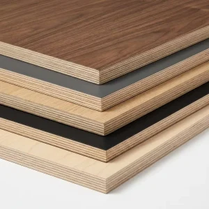Melamine Faced Plywood 1220x2440mm Laminated Plywood 18mm Furniture Grade Melamine Plywood Sheets for Cabinets