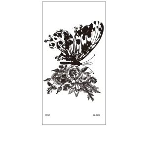 Men Sexy Forearm Tattoos Semi Permanent Waterproof Body Stickers Easy Apply
