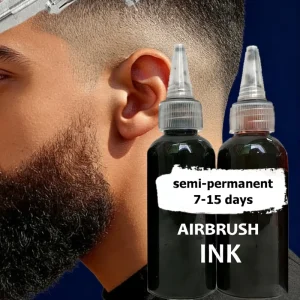 Men’s Grooming Airbrush Dye Enhancement Tools Waterproof Moisturizer Hairdressing Equipment Semi Permanent Hairline Barbering