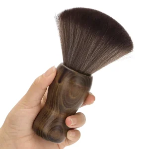 Men’s Shaving Brush with Synthetic Hair and Hard Wood Handle for Face Skincare