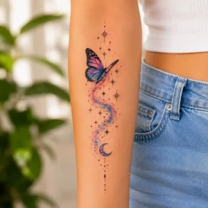 Metallic Gold Silver Temporary Tattoo Stickers Waterproof Body Art Tattoos for Women Festival Makeup