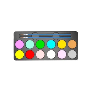 Mexico Flag Face Paint Soccer Ball Halloween Kit 18 Colors Hot Nude Girl Body Painting Tube Neon Makeup