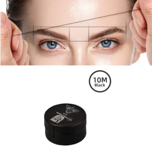Micro Blade Pre Inked Tattoo PMU String Mapping Bow Arrow Line Ruler Measure for Permanent Makeup Eyebrow Design