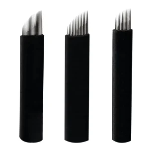 Microblading Accessories 0.18mm Microblading Needle Eyebrow Blade Permanent Makeup Nano Microblading Needle