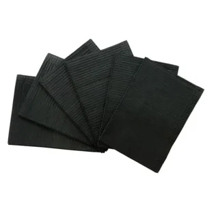 Microblading Accessories 125pcs Black Bib Disposable Color Tattoo Bib 33cm X 45cm Beauty Salon Dental Waterproof Pad
