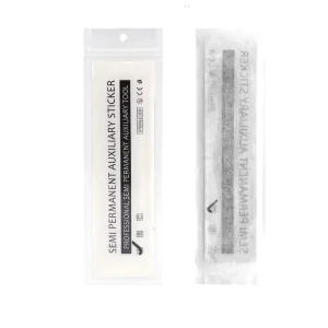 Microblading Accessories Hand Tools Disposable Eyebrow Ruler Stencil Shapers Permanent Makeup Silicone Eyebrow Stencil Sticker