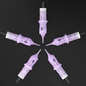 Microblading Blades Eyebrow Needles Cartridges Stainless Steel and PC Plastic Sterilized for Permanent Makeup Machine