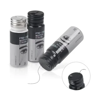 Microblading Eyebrow Marker for Permanent Makeup Tattoo Pre Inked Brows