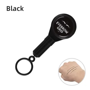 Microblading Eyebrow Marking Strings Plastic Pre Inked Brow Mapping String in White and Black