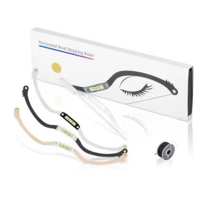 Microblading Eyebrow Tattoo Ruler Eyebrow Positioning PMU Mapping Measuring Ruler Permanent Makeup Accessories