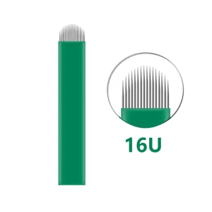 Microblading Green Needle Eyebrow Blade Microblades Microblading Blade Needle