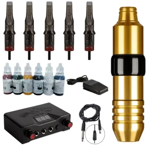 Microblading Parts Tattoo Machine Kit Tattoo Kit Set Complete For Beginner/Trainer