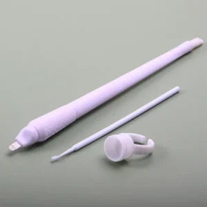 Microblading Pen Kit Nano Micro Needles Disposable Pen With Brush Tattoo Ink Cup for Beginner Training