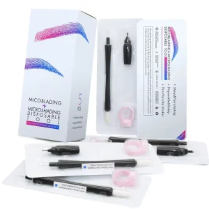 Microblading Pen with Sponge Disposable Tool Eyebrows Microblading Supplies