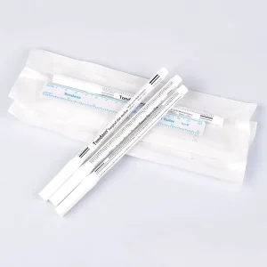 Microblading Positioning Tool Permanent Makeup Accessories White Color Eyebrow Tattoo Skin Marker Pen With Measuring Ruler