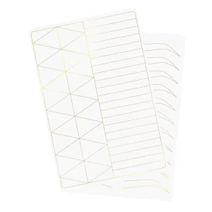Microblading Practice Skin Double Sided Inkless Practice Pad Accessory for Permanent Makeup