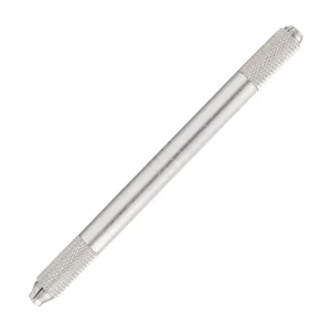 Microblading Supplier YD Silver Double Head Manual Pen Permanent Makeup Pen Microblading Tool