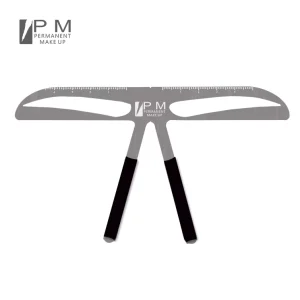 Microblading Supplies Metal Permanent Makeup Eyebrow Caliper/Eyebrow Balance Ruler/Eyebrow Shaping Tool