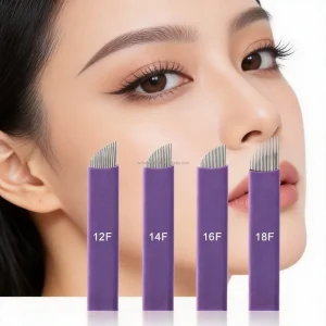 Microblading Supplies Stainless Steel Microblade Pen Private Label Permanent Makeup Micro Blade Needles
