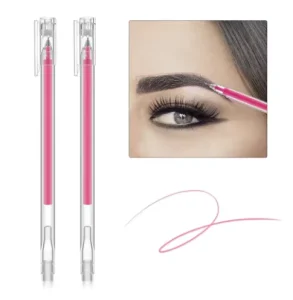 Microblading Tattoo Surgical Skin Marker Pen Eyebrow Marker Pen for Permanent Makeup Plastic Accessories Microblading Tattoo Pen