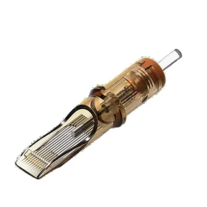 Microblading and Tattoo Pen Equipment Customizable Stainless Steel Cartridge Needles for Body Art and Tattoo