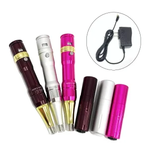 Microbladingpen Permanent Make Up Eyebrow Eyeliner Lip Tattoo Machine Pen With Battery for Body Art