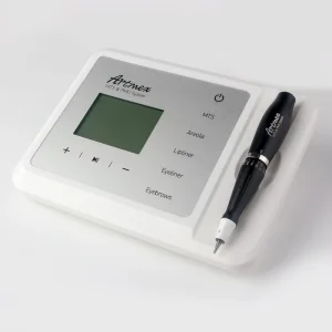 Microneedling Pen Permanent Tattoo Lips Eyeline PMU MTS System Makeup Machine Artmex V9 11 Speeds Humanized Foot Switch