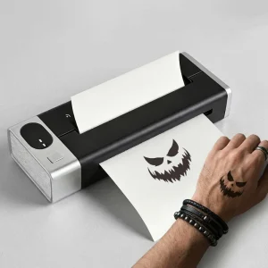 Milestone MHT M6 OEM 110mm Tattoo Stencil Transfer Printer for Portable Wireless Inkless Sticker Paper Machine DIY Stock