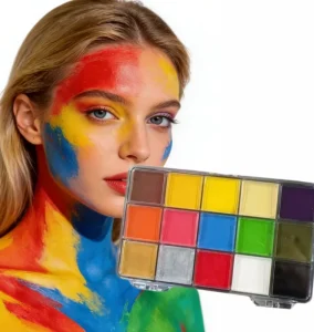 Mineral Body Face Paint Oil Palette Halloween Party Artist Children & Adult Painting