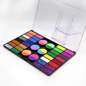 Mineral Custom-packaged Color Box Non-Toxic Skin-Friendly CE Certified Popular Trendy Fashion Body Painting Paints Supplies
