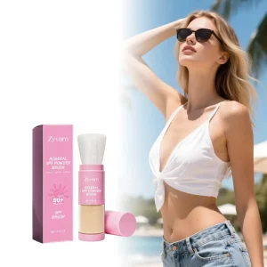 Mineral Protective Paint Powder Refreshing Non Sticky Lightweight Invisible Summer Outdoor Body Use