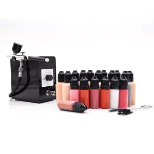 Mini Air Pump Set Model Nail Spray Painting Airbrush Makeup Kit