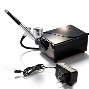 Mini Airbrush Kit Tattoo Spray Gun Set with Compressor for Cake Decorating