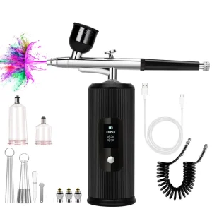 Mini Airbrush Machine for Nail Art & Facial Makeup