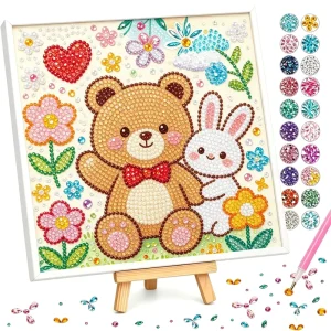 Mini Framed Diamond Painting Kits Various Themes DIY Art Toys For Children Retailers
