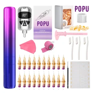 Mini PMU Machine Kit Permanent Makeup Tattoo Machine Tattoo Set Tattoo Kit for Body Art