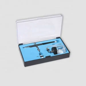Mini Professional ABS Airbrush Nail Art Gun Kit Piston Gravity Feed for Creative Art Painting Nail Coloring Barbers