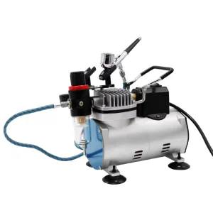 Mini Tattoo Airbrush Compressor Kit With Cooling Fan TC-18FK